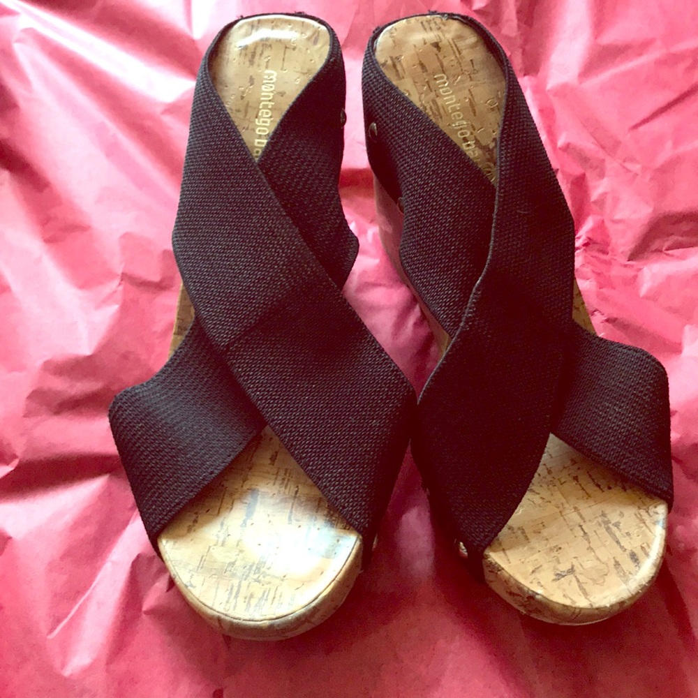 Wedges medium black